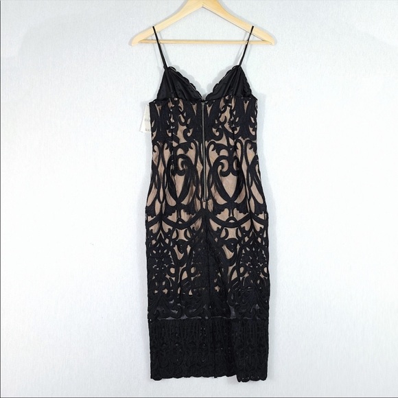 Bardot Gia Black Lace Dress size 4 XS - Picture 6 of 8